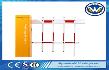 Stainless Steel Automated Car Parking System , Access Control Traffic Barrier Gate