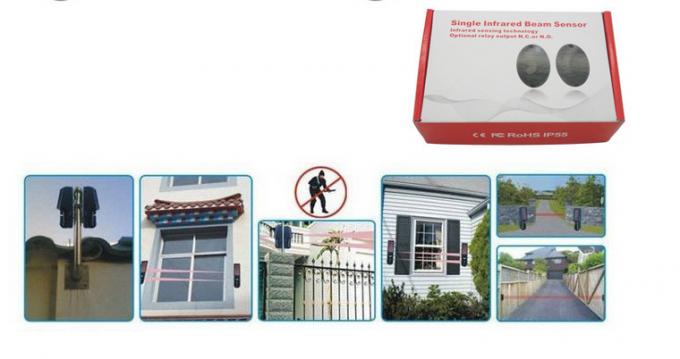 12V Automatic Door Sensor Photocell Infrared For Sliding Gate Motor