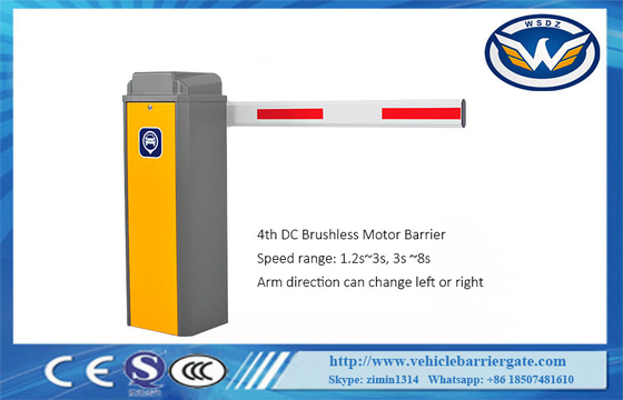 RFID Okuyucu Otomatik Bariyer Kapısı Döngü Sensörü DC Fırçasız Motor Otopark Kapısı