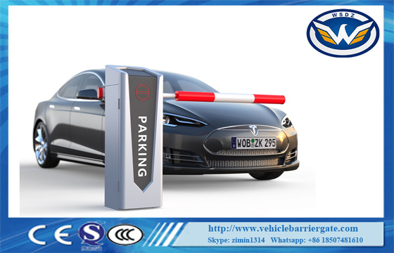 2.5m Yuvarlak Kol ile LED DC 24V Servo Motor Geçiş Bariyer Kapısı 0.6S Yüksek Hızlı