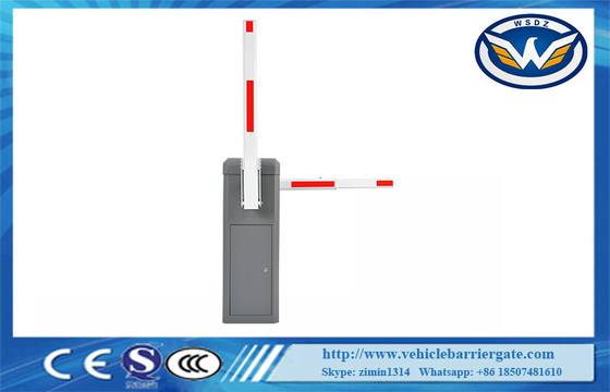 2 Motorlu Otomatik Otopark Bariyeri RS485 24VDC İki Kollu Fırçasız Motor