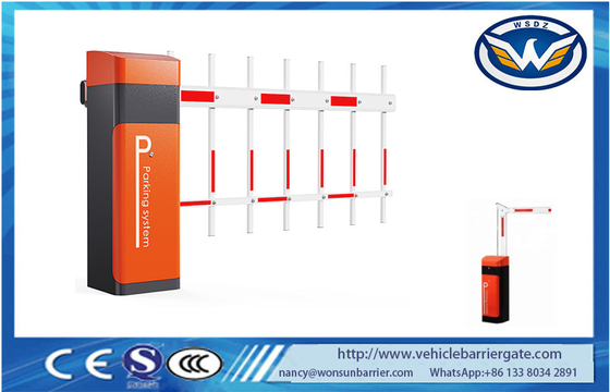 220V / 110VAC Motorlu Taşıt Bariyer Kapısı RFID Okuyucu 6m Kollu Trafik Bariyer Kapısı