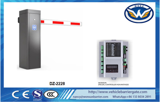 24V DC Fırçasız Motor Yol Bariyeri Kapısı 6m Kollu Akıllı Yaysız Trafik Bariyeri Kapısı
