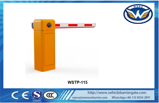 Araç Güvenliği Park için RFID Okuyucu Trafik Boom Bariyer Kapısı 24VAC Motor IP54