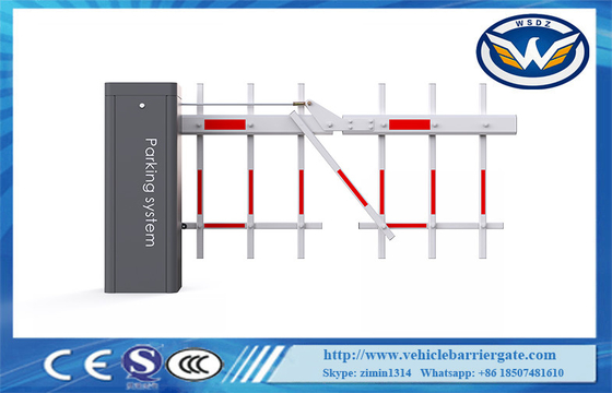 90 derece katlanabilir çit Boom Otopark engelleri Max 4.5m DC fırçasız motor ile