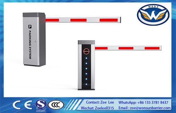 6. Pürüzsüz DC Motorlu Araç Bariyer Kapısı IP54 Düzenlenebilir Hız 1.5s-6s ile Rated