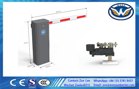 DC 24V Ekonomik Boom Akıllı Engelleme Kapısı Düzenlenebilir Hız 2.5s-6s DZ-2212
