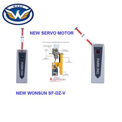 LED ışıklı 10 Milyon MCBF Servo Motor Otomatik Bariyer Kapısı