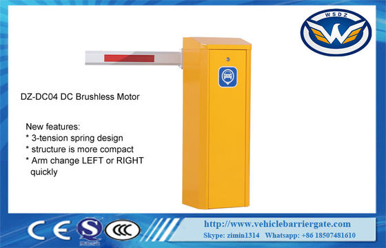 Otopark Sistemi için Akıllı Bariyer Kapısı 6m Kol DC24V Fırçasız Motor
